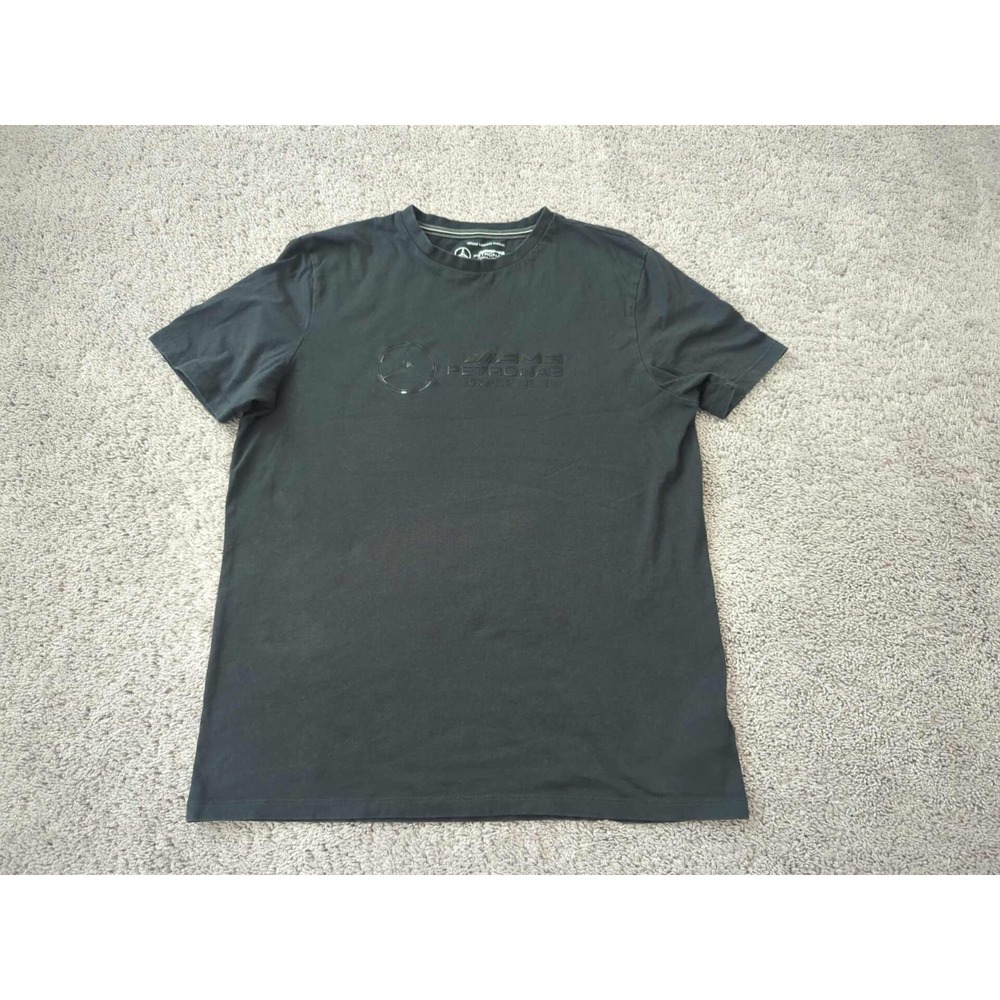 Mercedes Benz AMG Petronas Formula One Team T Shirt Mens Large Black Racing